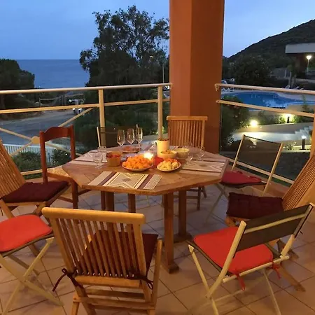 F2 Vue Dans Avec Piscine * Αζάτσιο